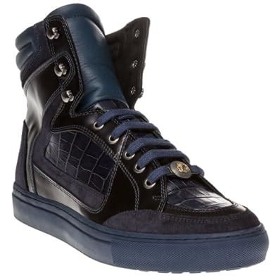 versace herren schuhe blau|Versace Fashion Schuhe für Herren .